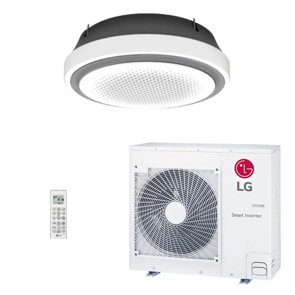 Ar-Condicionado Cassete LG 4 Vias Inverter 12.000 BTUs Frio 220V