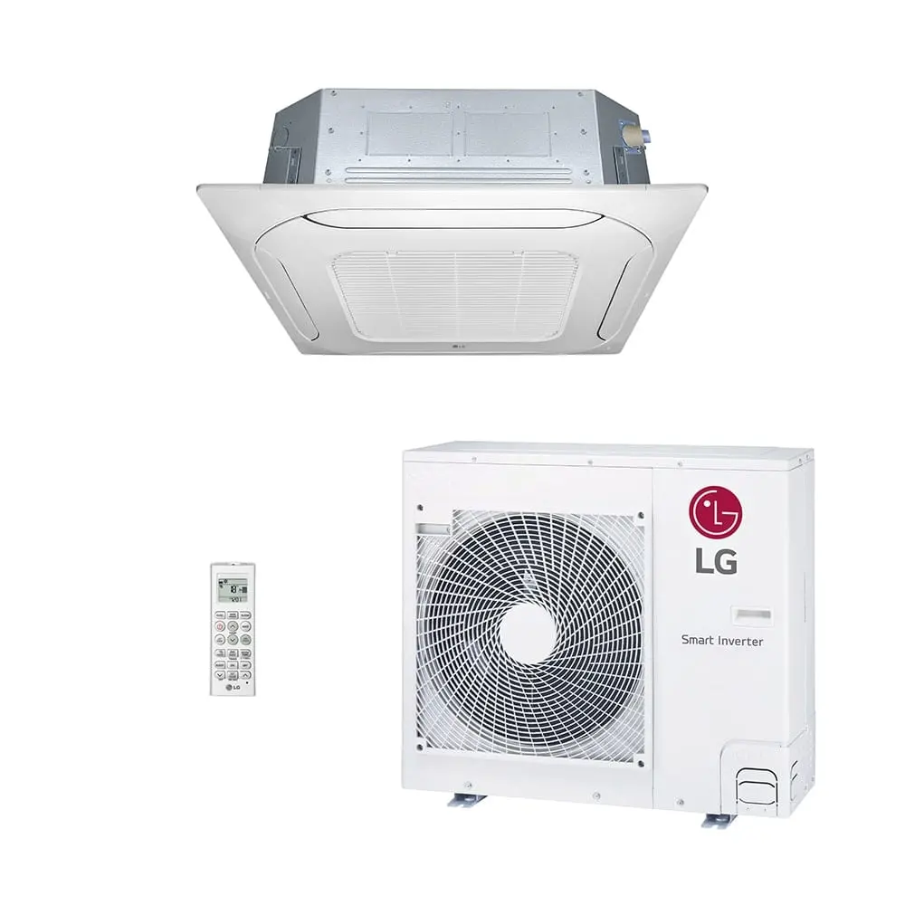 Ar-Condicionado Cassete LG 4 Vias Inverter 18.000 BTUs Frio 220V