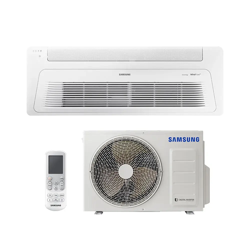 Ar-Condicionado Cassete Samsung 4 Vias Inverter 24.000 BTUs Quente/Frio 220V