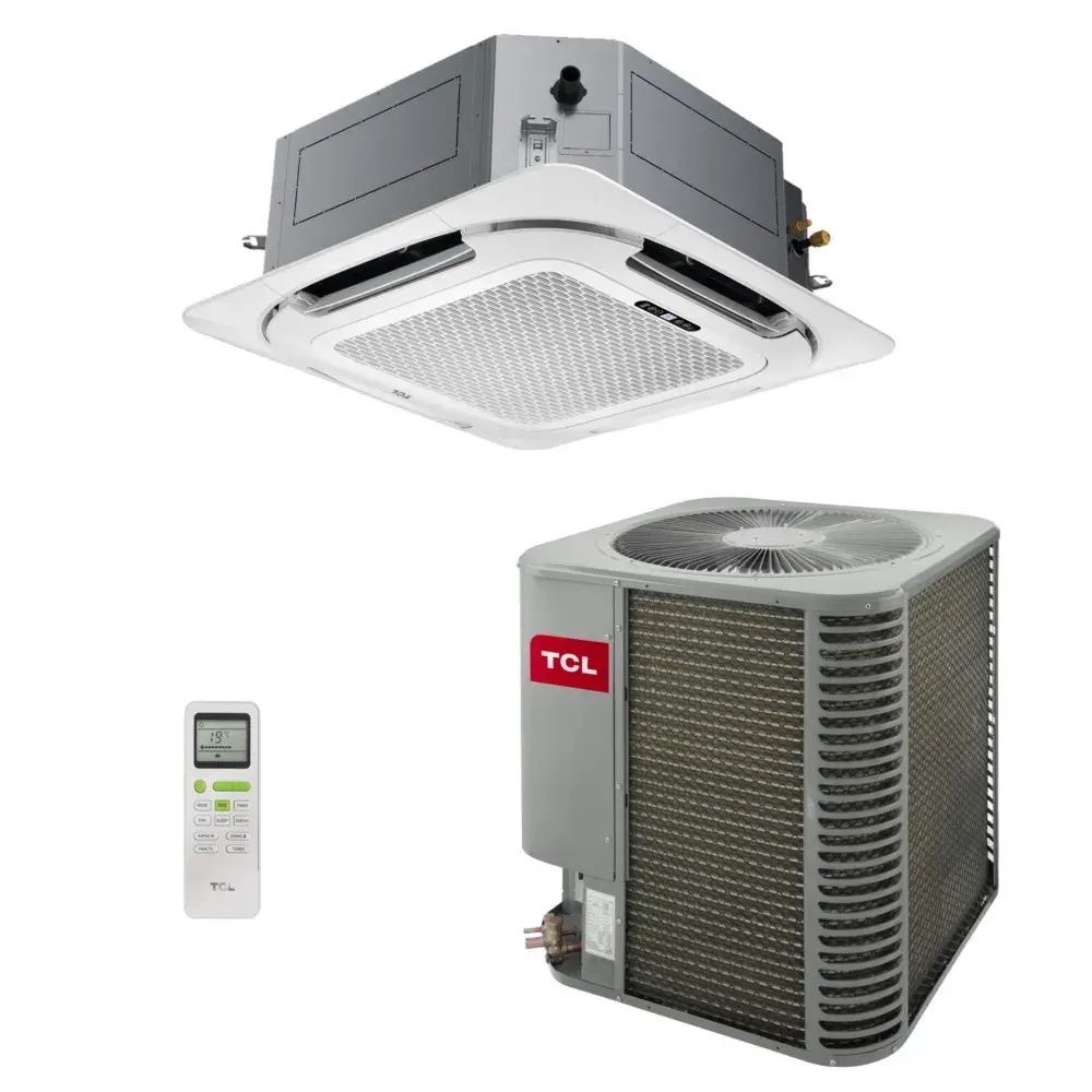 Ar-Condicionado Cassete TCL 4 Vias Inverter 18.000 BTUs Frio 220V