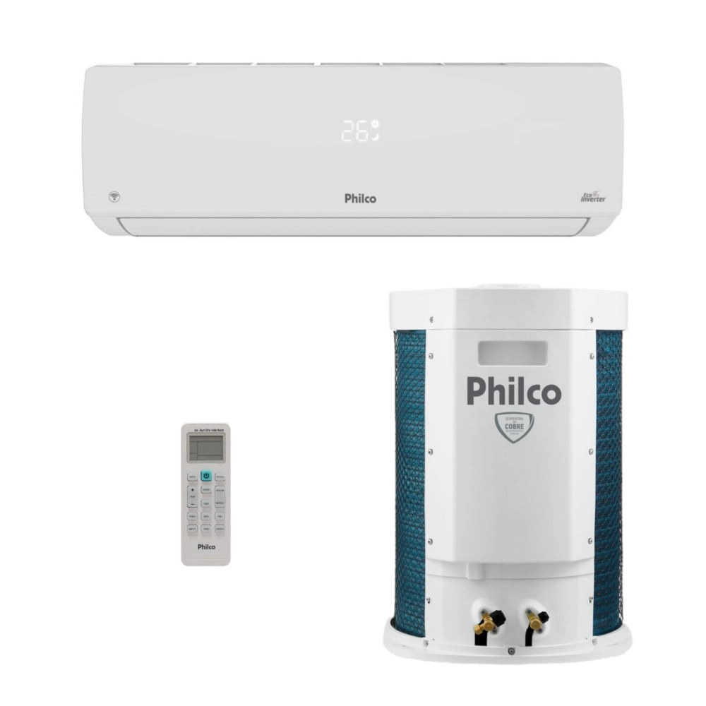 Ar-Condicionado Split Hi Wall Philco ECO Inverter 24.000 BTUs Frio 220V