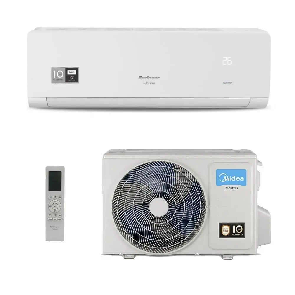 Ar-Condicionado Split Springer Midea AirVolution Inverter 12.000 BTUs Frio 220V