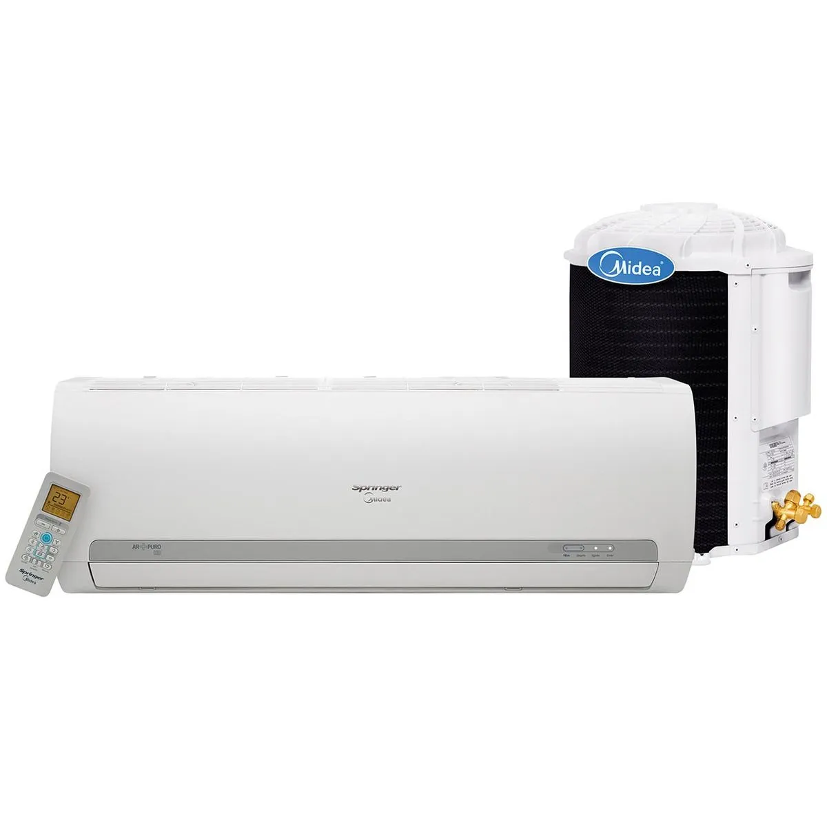 Ar-Condicionado Split Hi Wall Springer Midea AirVolution Inverter 18.000 BTUs Frio 220V
