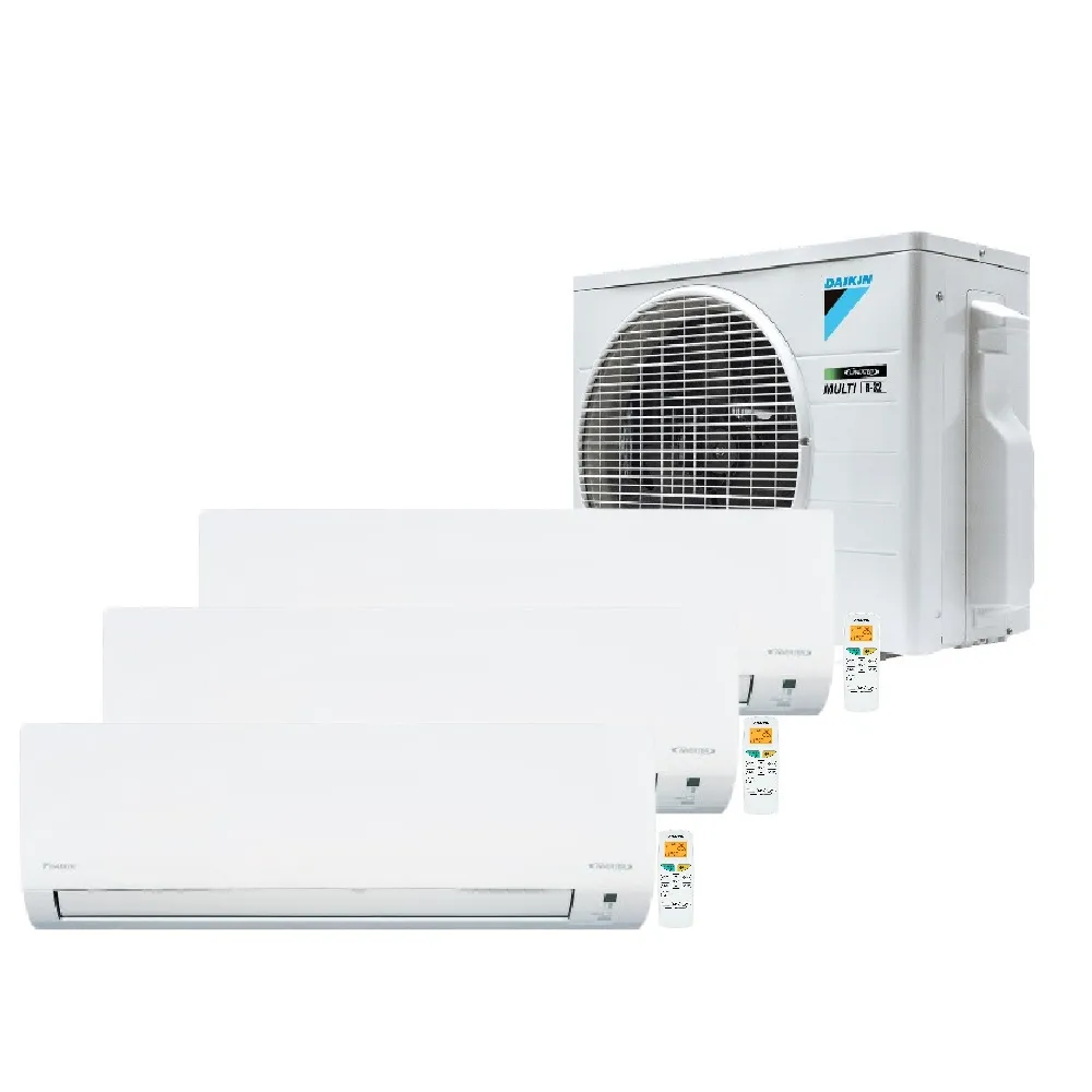 Ar-Condicionado Multi Split Daikin Multi Split Inverter 3 Ambientes 18.000 BTUs Quente/Frio 220V