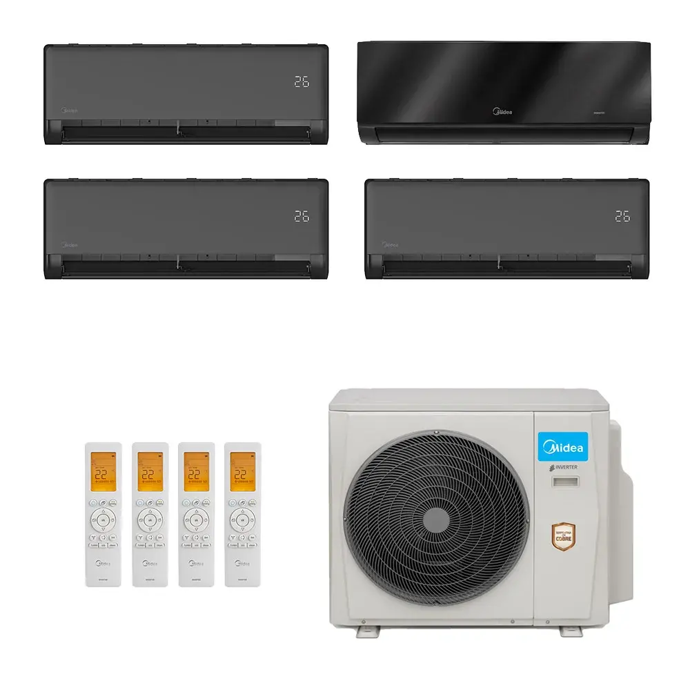 Ar-Condicionado Multi Split Midea Multi Split Inverter 4 Ambientes 36.000 BTUs Quente/Frio 220V